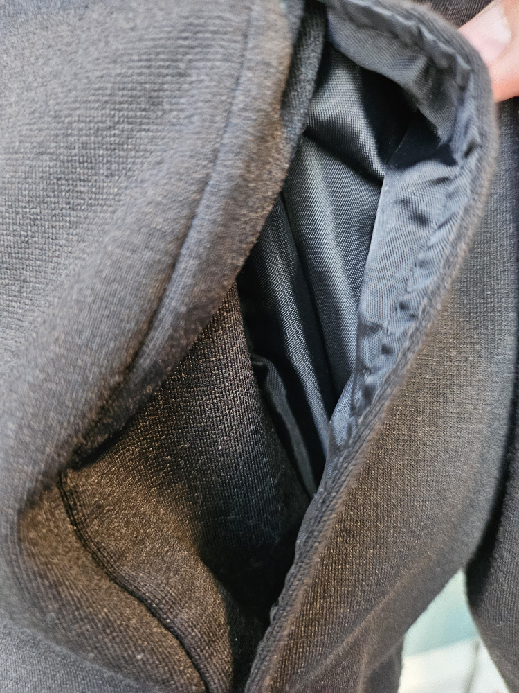 Reitmans black 3/4 sleeve knit blazer - photo 5