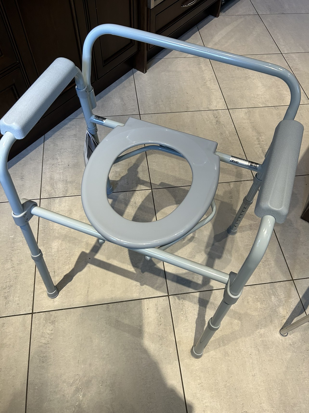 New - Drive foldable commode with tags - photo 2