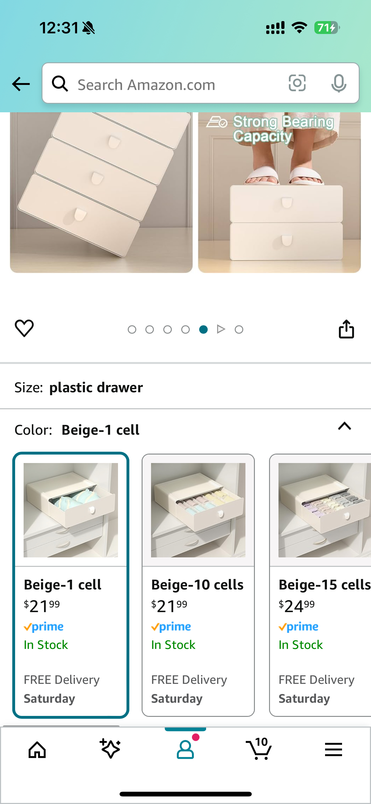 Single cell plastic storage - photo 4