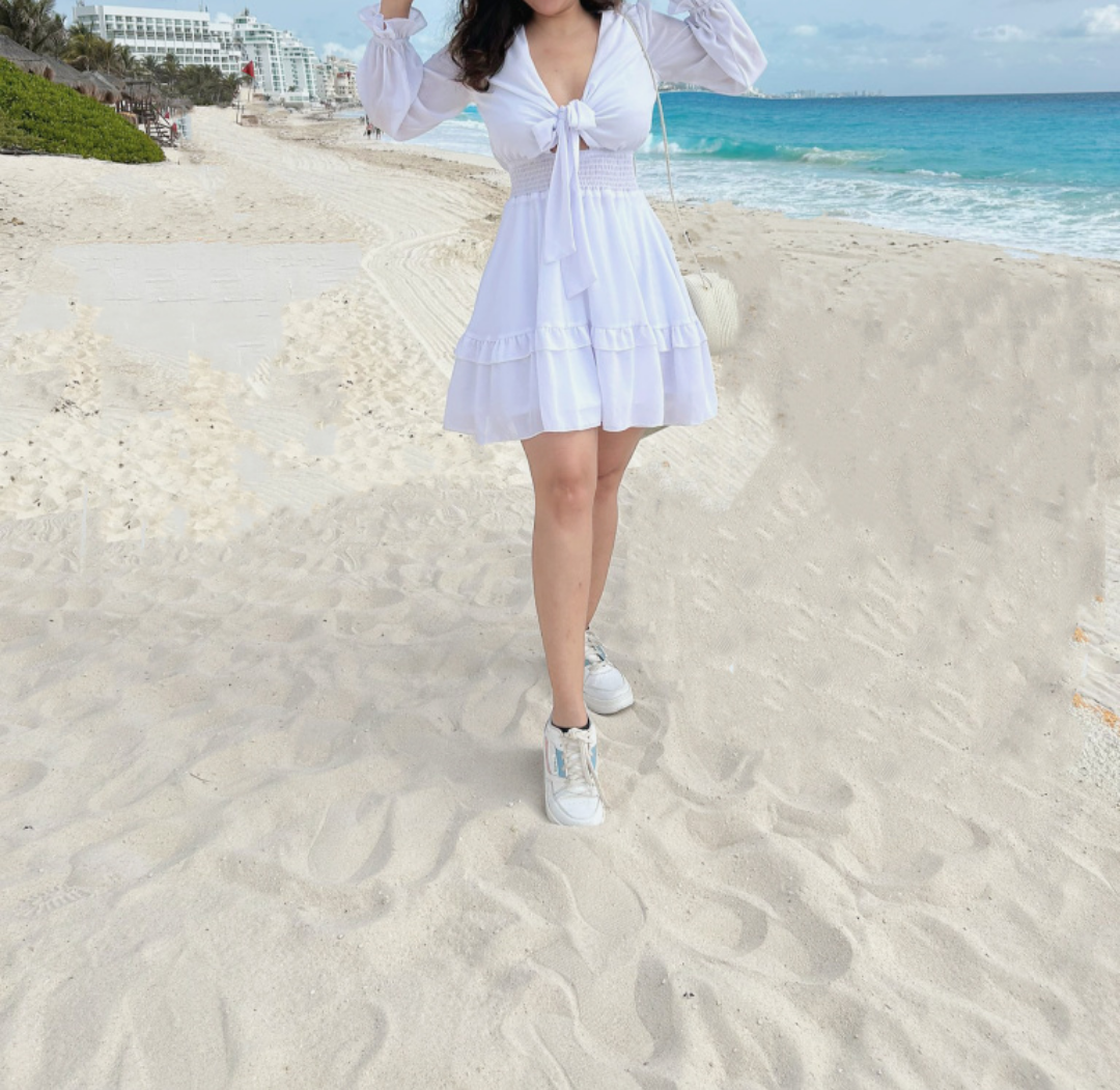 White dress for sale image indicator(2)