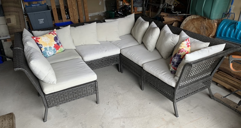 Outdoor sectional - photo 2