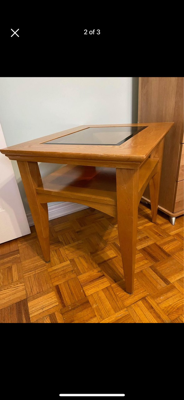 Coffee table with 2 side table - photo 5