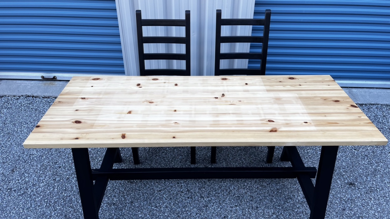 IKEA Dining Table 2 Chairs. - photo 4