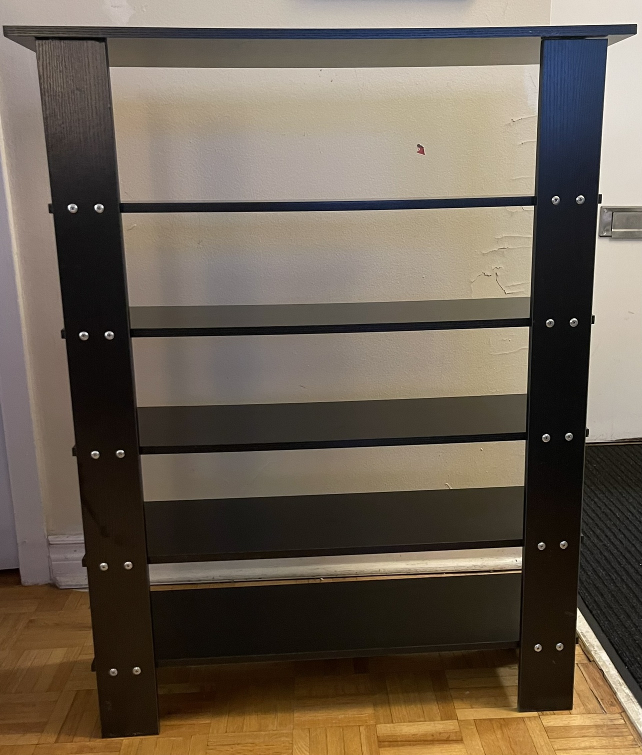 5 tier open shelf