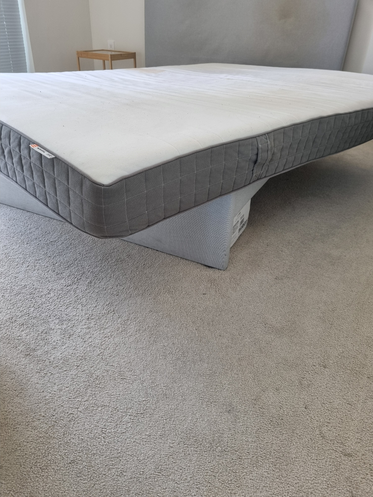 double mattress  morgedal ikea