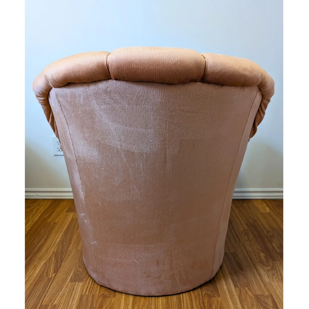 Baby Pink Art Deco Chair - photo 3