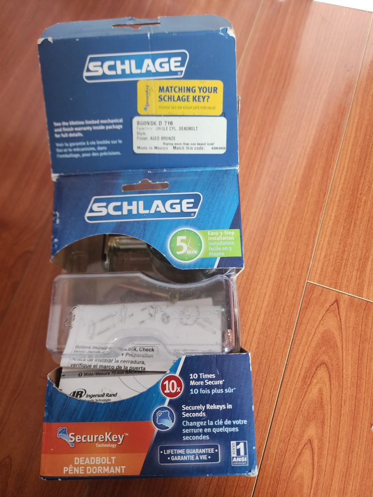 Lock( Schlage)