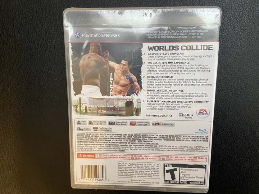 EA Sports MMA (Sony PlayStation 3) PS3 Game Brand New image indicator(2)