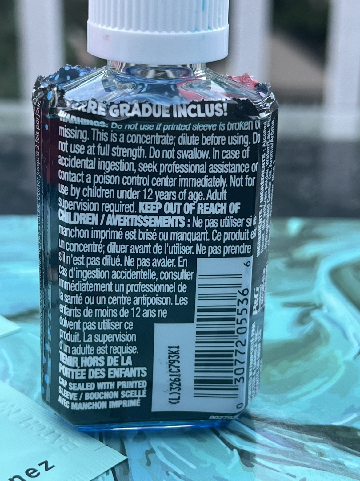 Scope squeeze mouthwash image indicator(3)