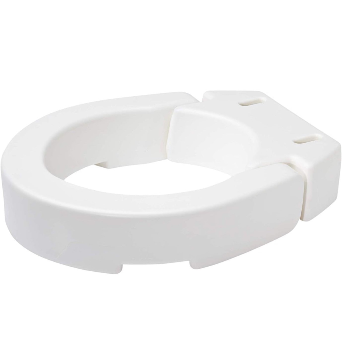 New Pack Hinged Toilet Seat Riser image indicator(2)
