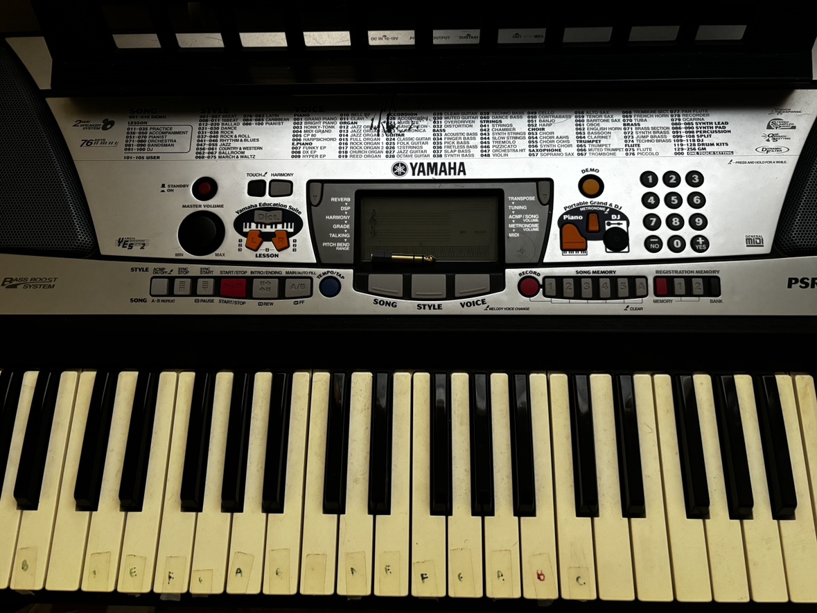YAMAHA PSR-GX76 PORTABLE 76 KEY DIGITAL KEYBOARD - photo 2