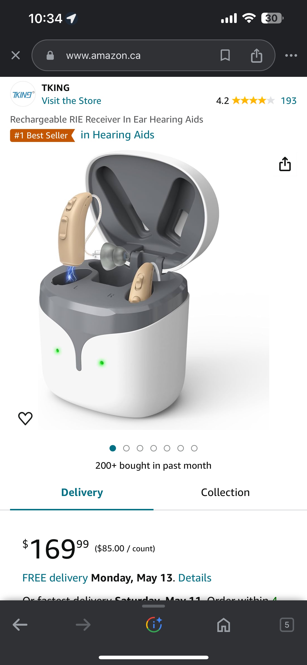 ✅ Rechargeable RIE Receiver In Ear Hearing Aids - photo 3