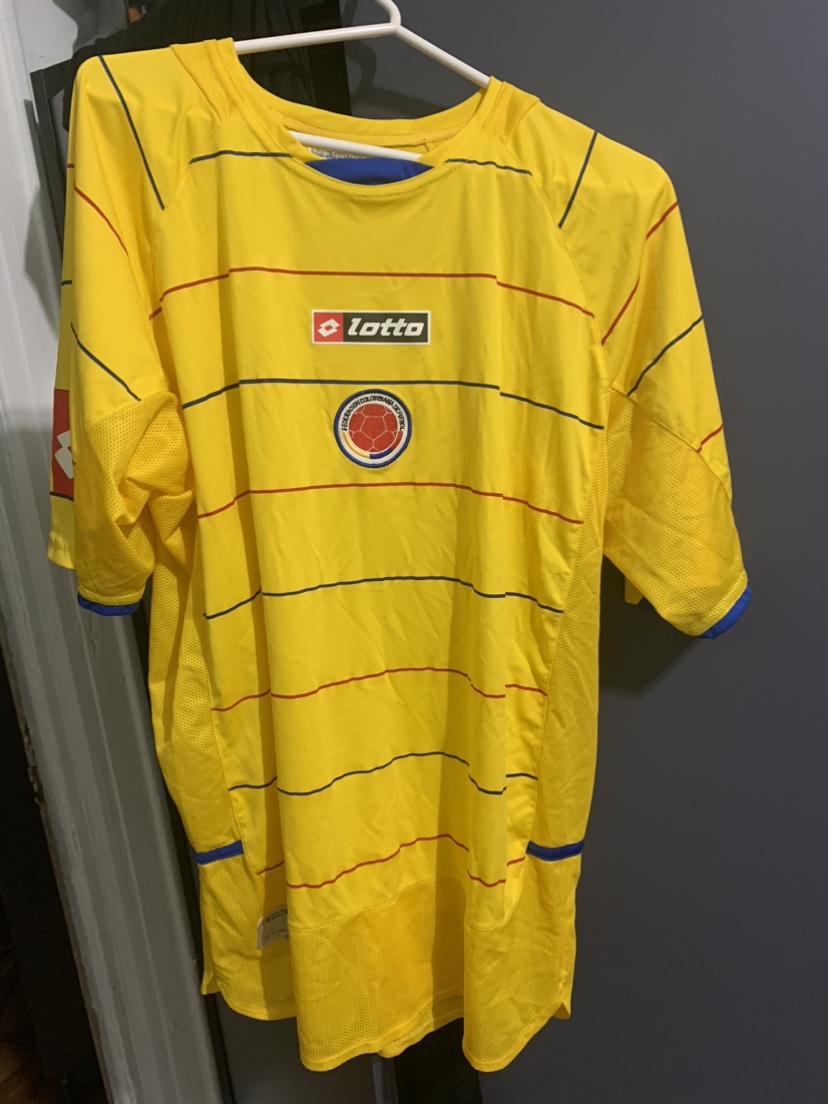 Lotto Colombian jersey size large vintage