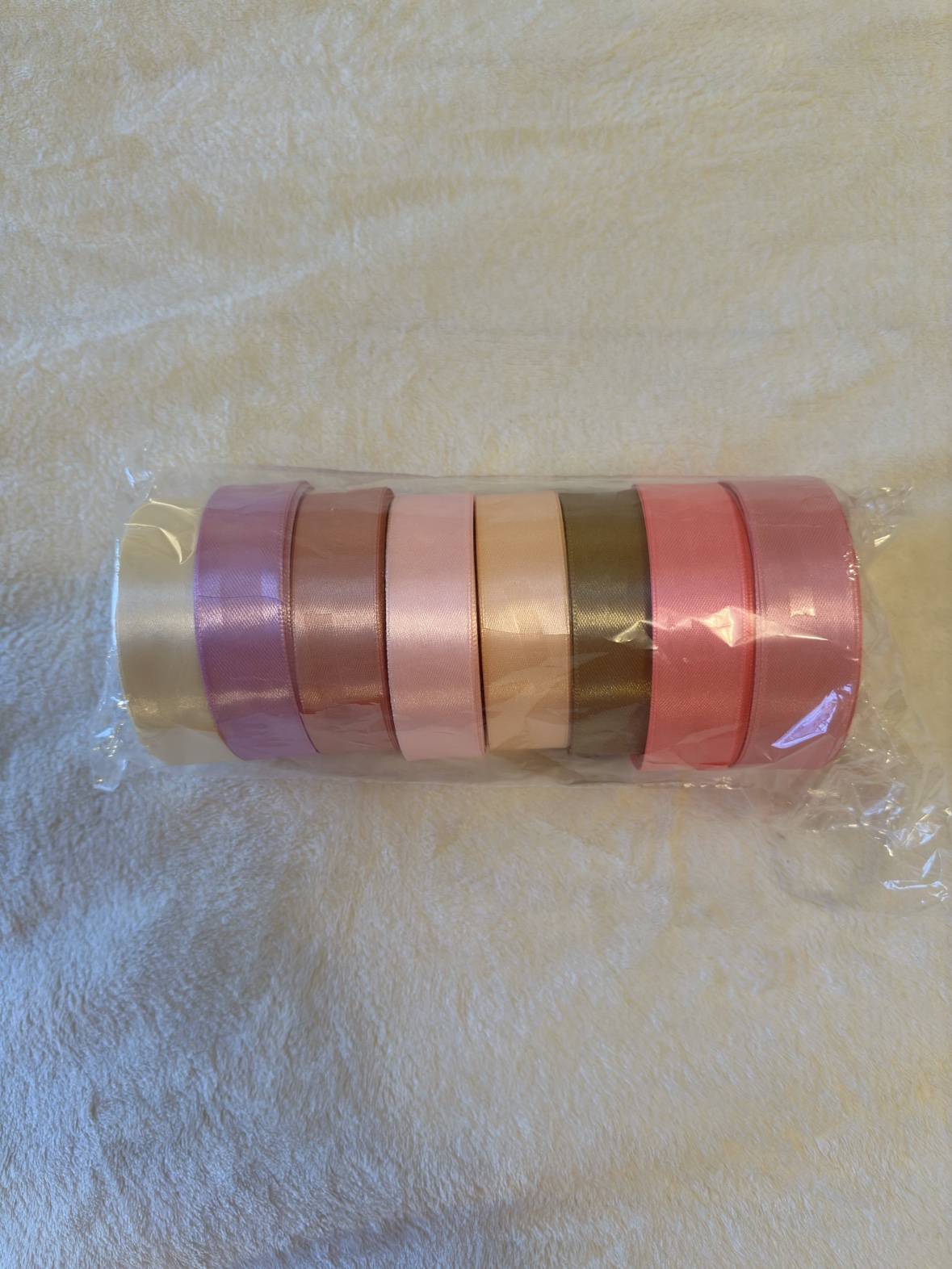 Satin ribbons (total 8 rolls) - brand new image indicator(3)