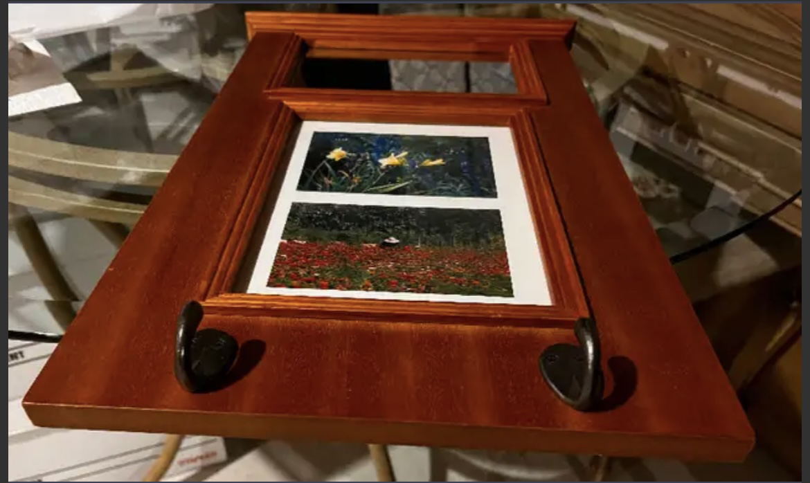 Frame with mirror & keychain holder image indicator(2)