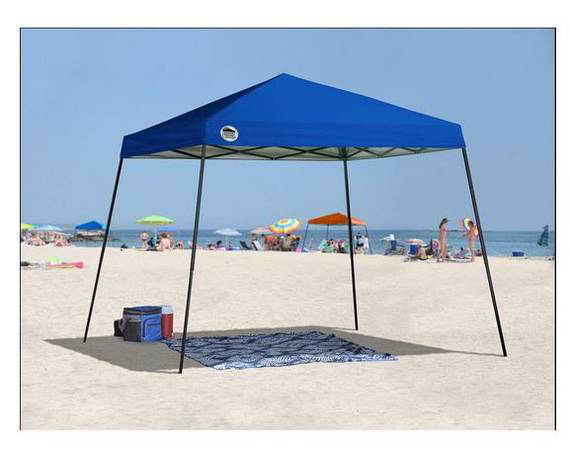 Quik Shade 10' x 10' Slant Leg Canopy - Blue - photo 2