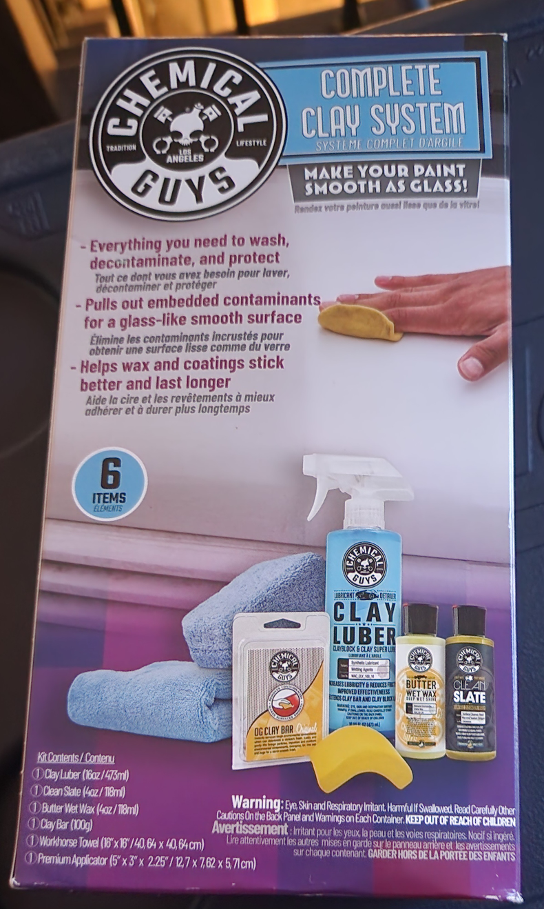 Clay ststem By Chemical Guys