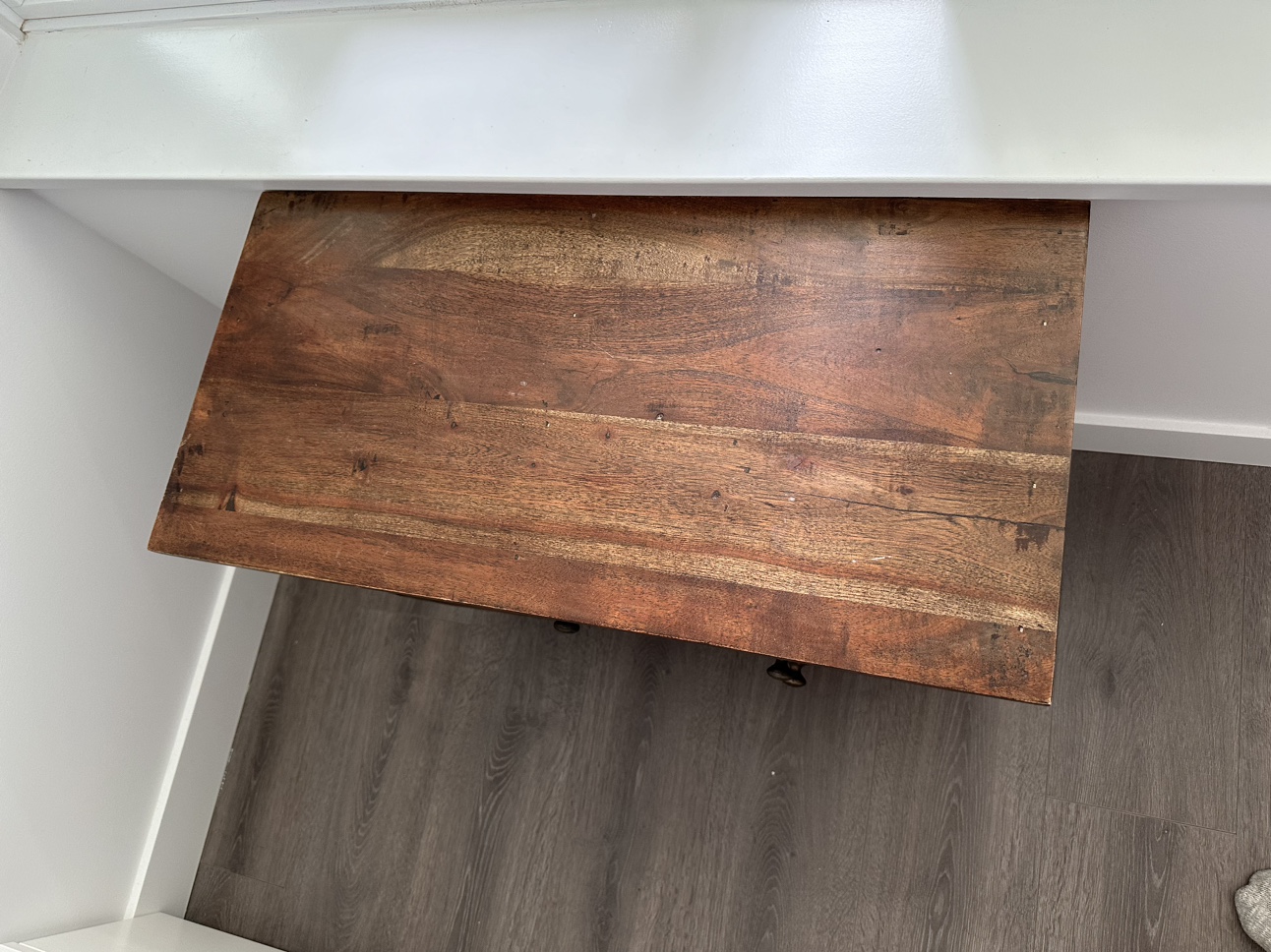 Wooden side table - photo 2