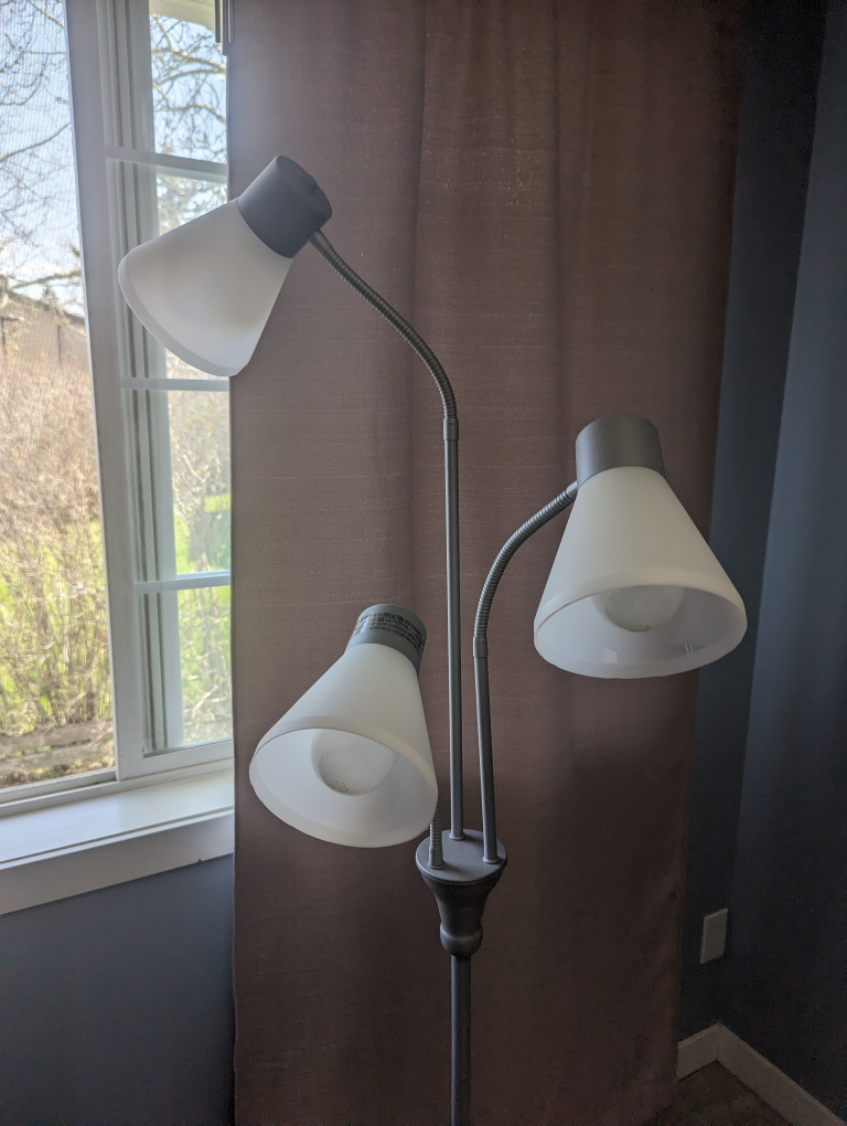 Three Lights Standing Lamp - photo 2