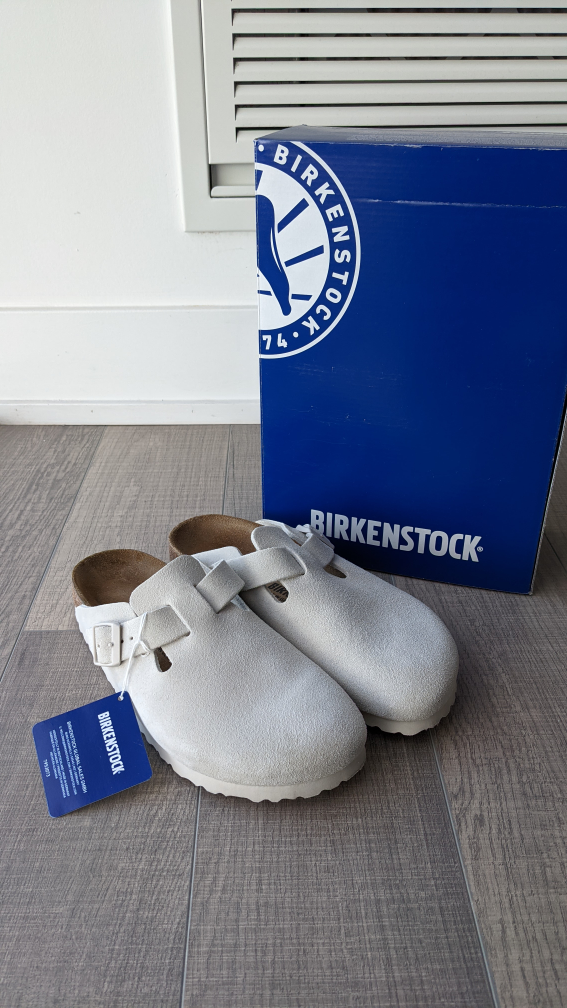 Birkenstock Boston Clog - Antique White - photo 2