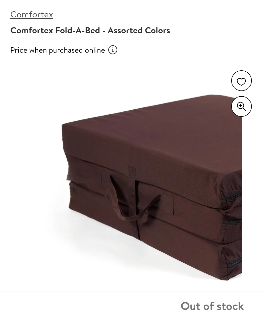 Fold-a-Bed Twin Mattress thumbnail