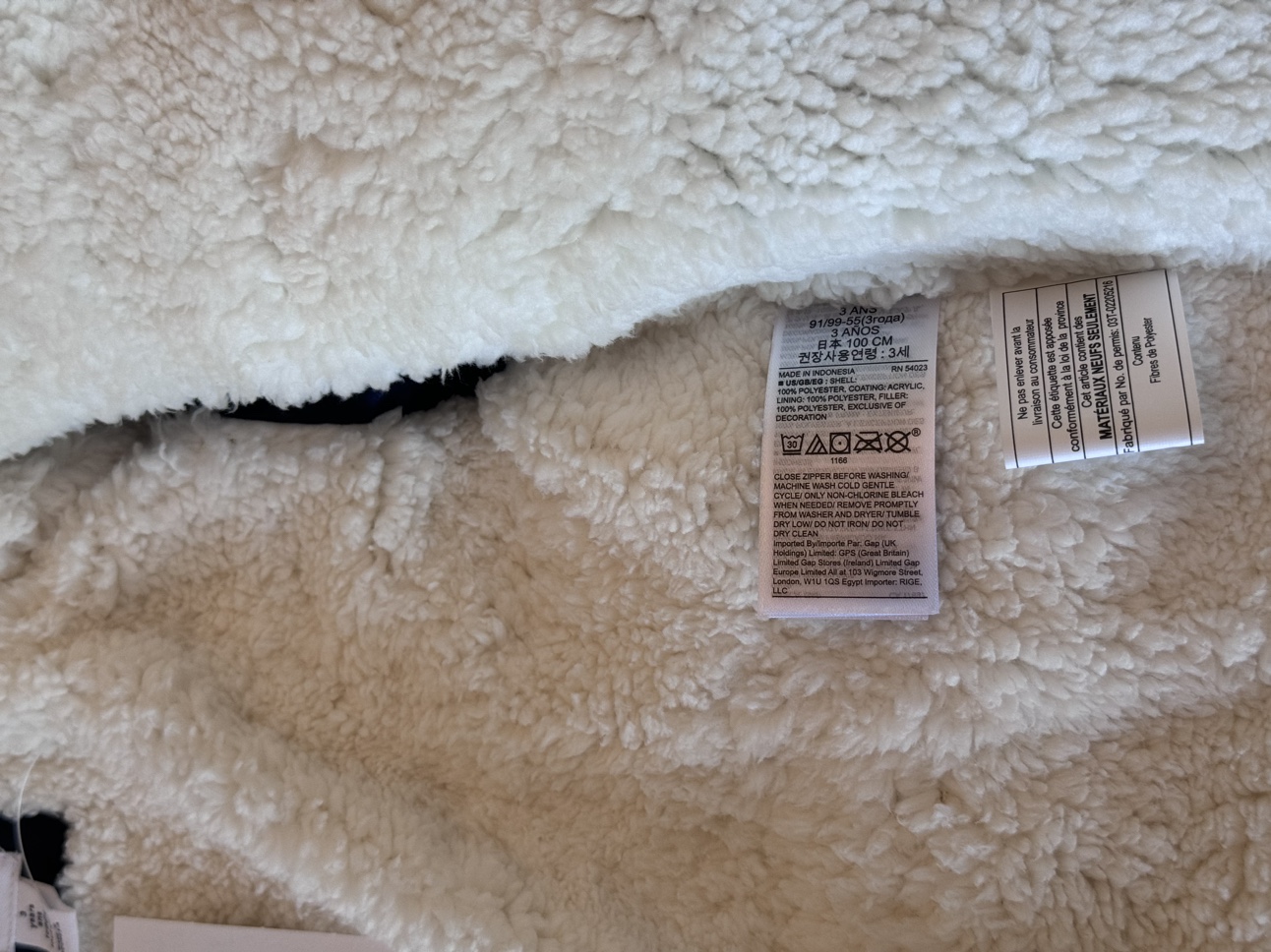 Baby gap puffer winter jacket image indicator(6)