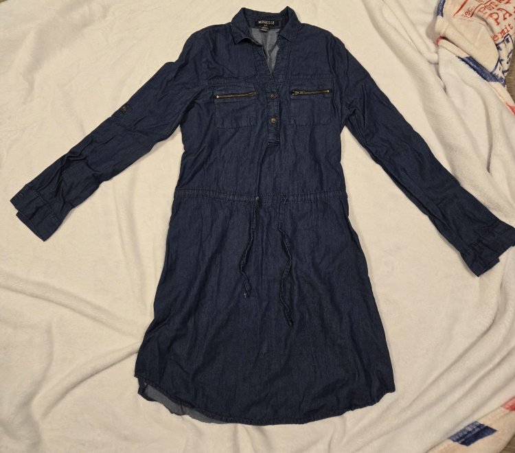 denim dress