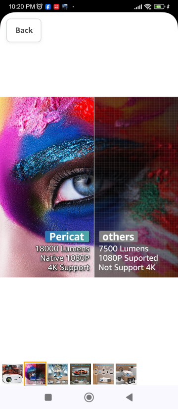 projector 4k image indicator(7)