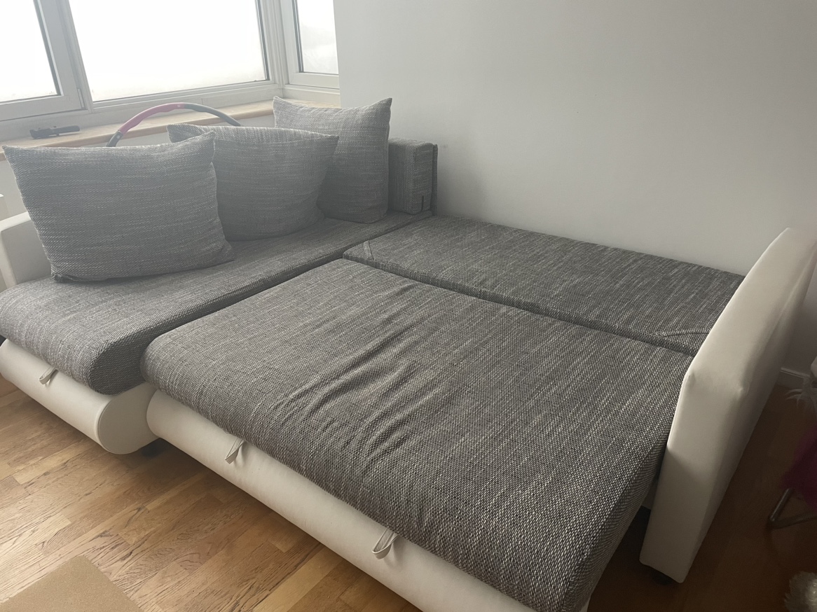 Couch / guest bed with storage - photo 2