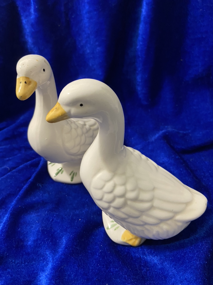 Ceramic Angel and Geese - photo 3