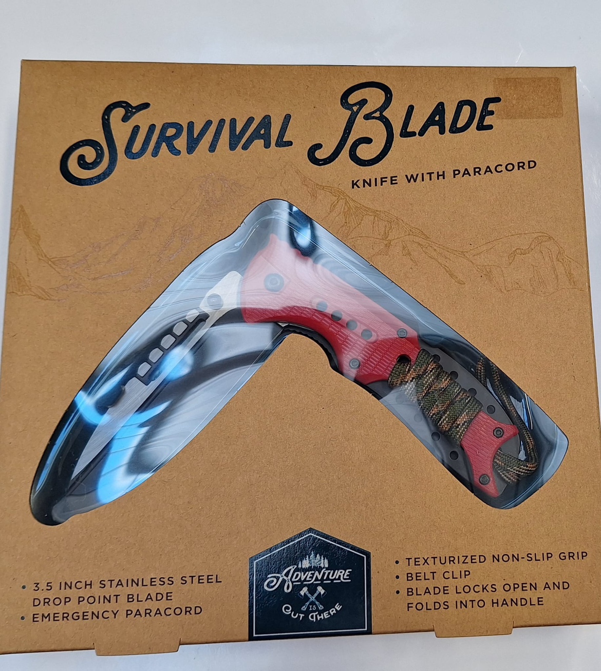 Survival Blade knife with Paracord image indicator(4)