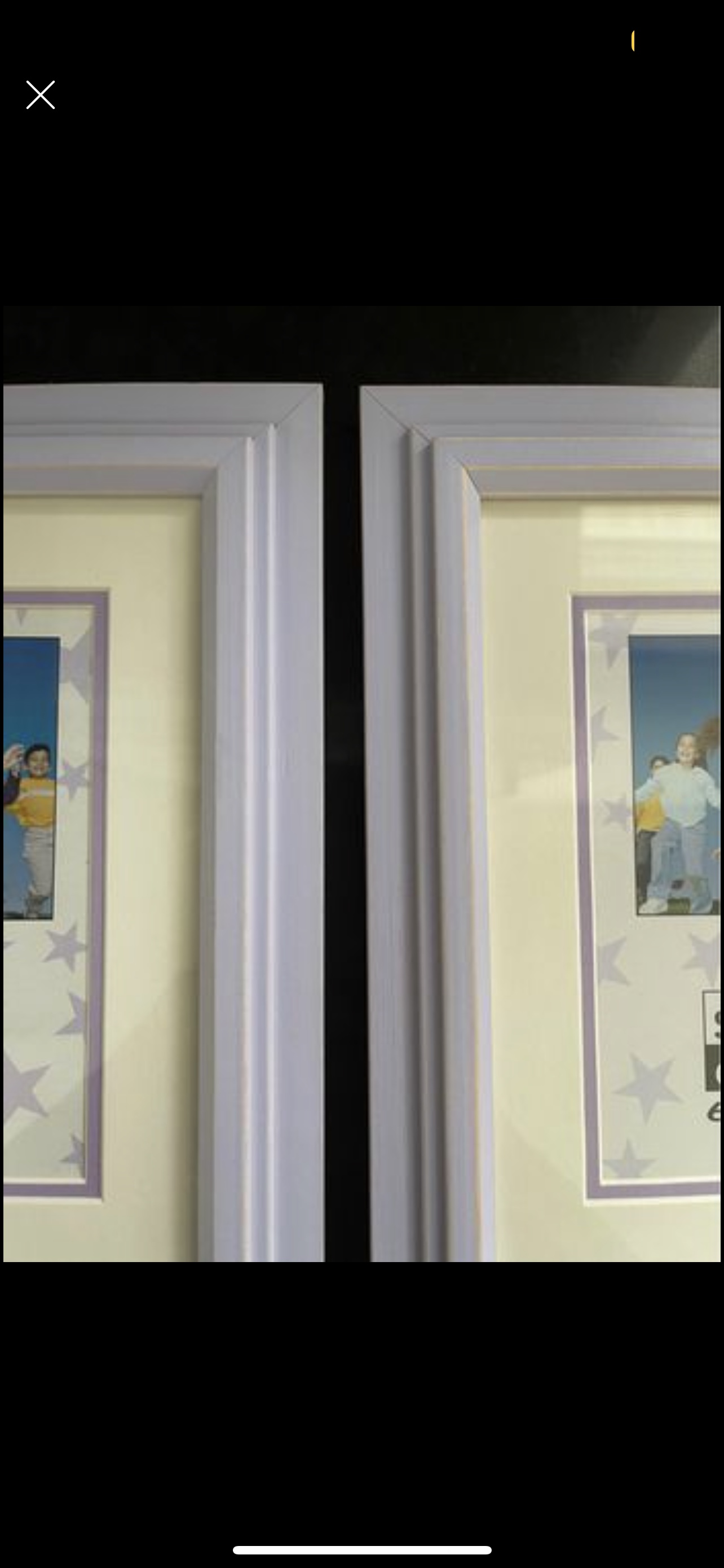 2 NEW WOOD PICTURE FRAMES image indicator(4)