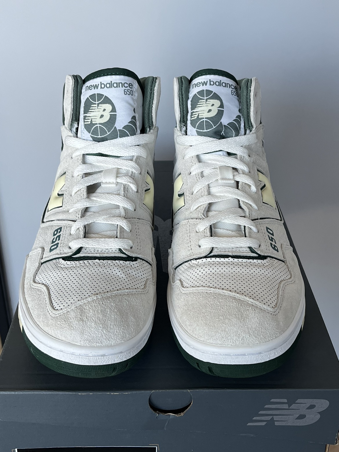 New Balance 650R Sea Salt Nightwatch Green - photo 3