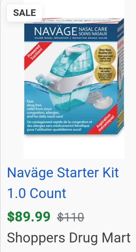Navage Nasal Care Saline Irrigation - photo 5