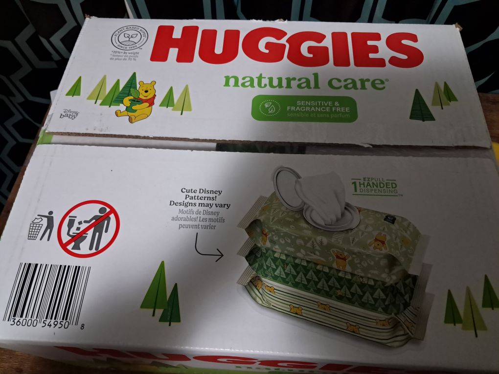 Huggies Natural Care Sensitive Baby Wipes, UNSCENTED - photo 2