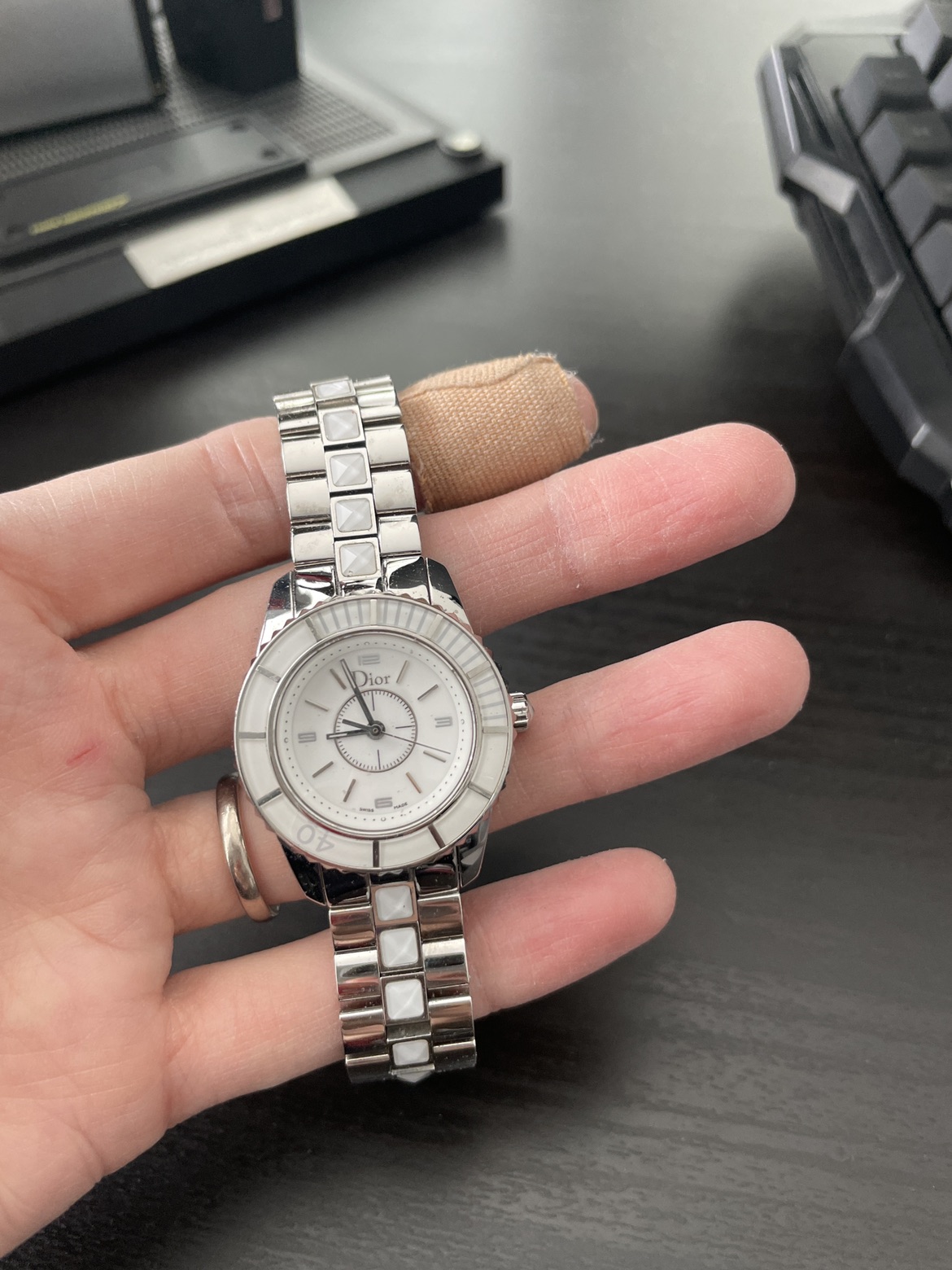 Dior christal watch