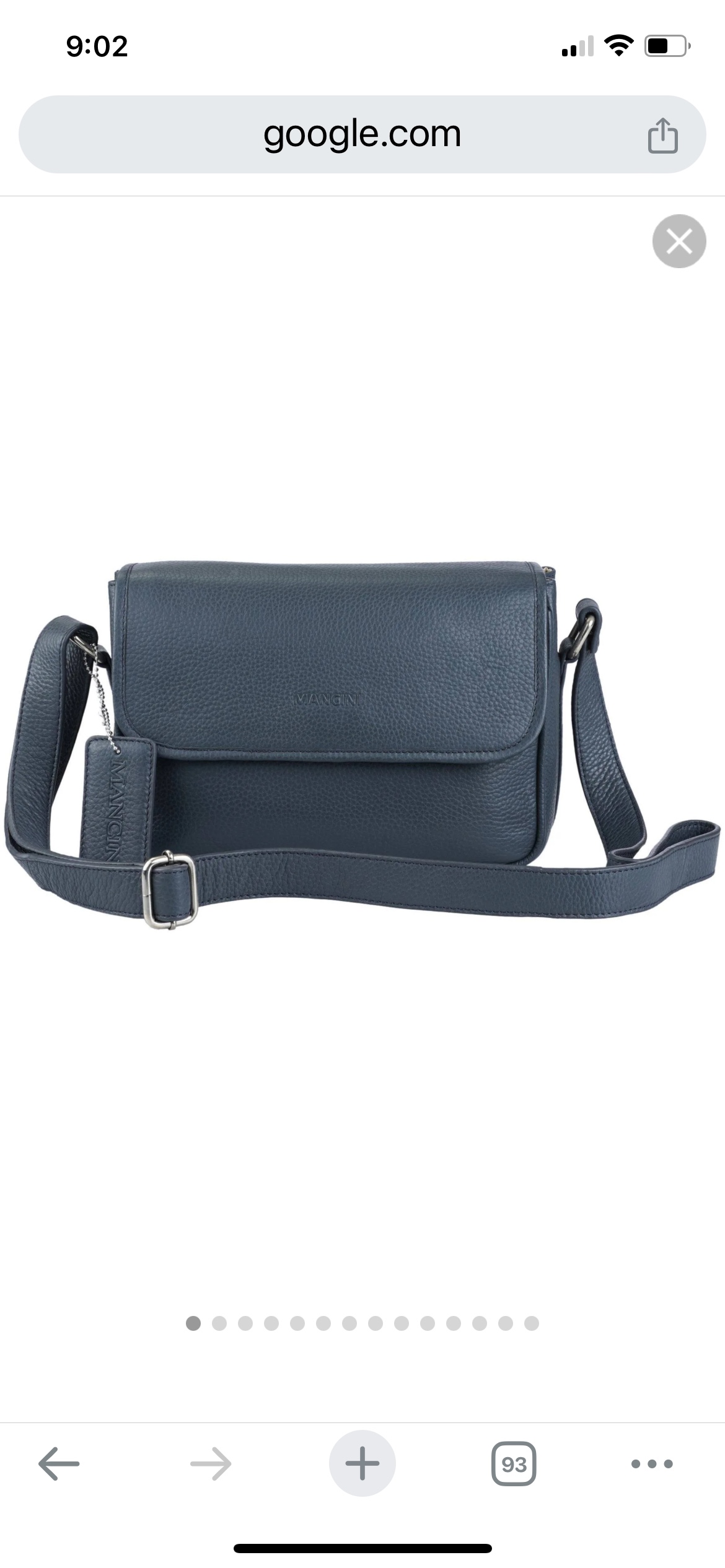 New genuine leather cross body shoulder bag image indicator(4)