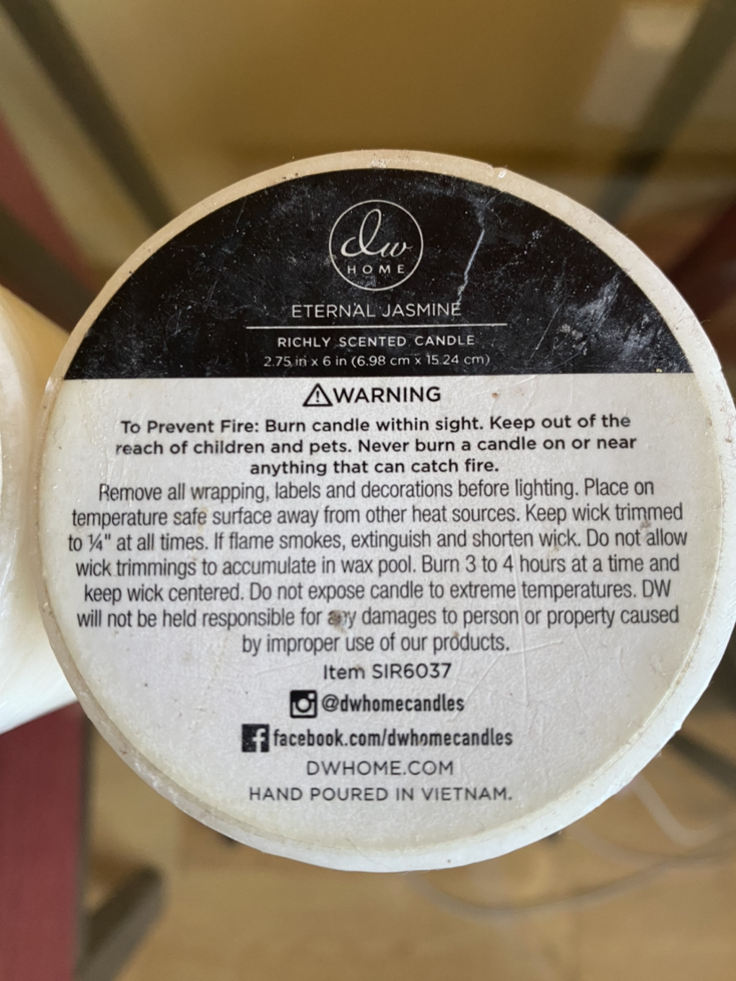 Eternal jasmine scented candles - photo 3