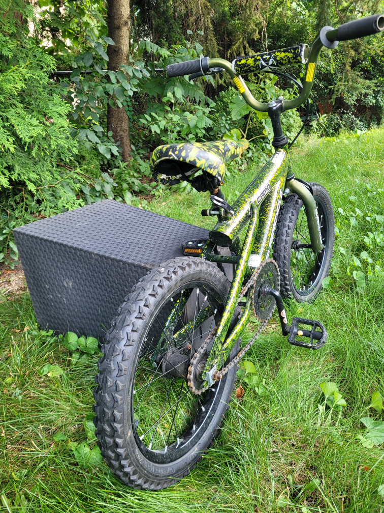 Boys bicycle 16"  Wheels Camo green - photo 3