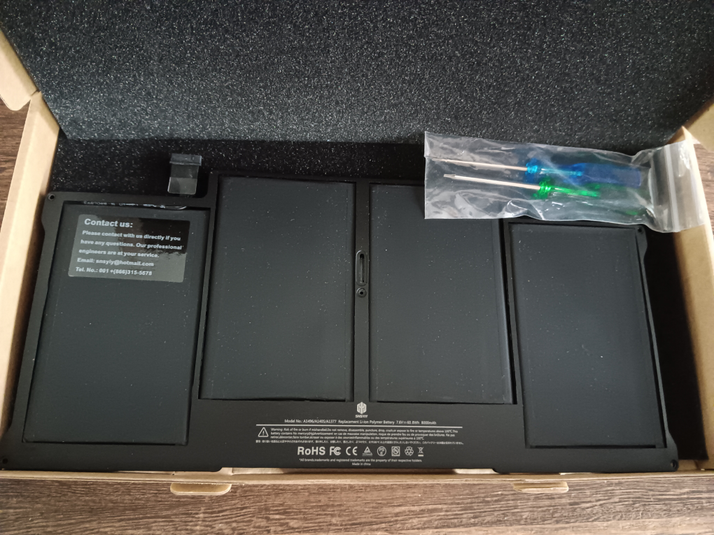 MacBook air replacement battery - photo 2