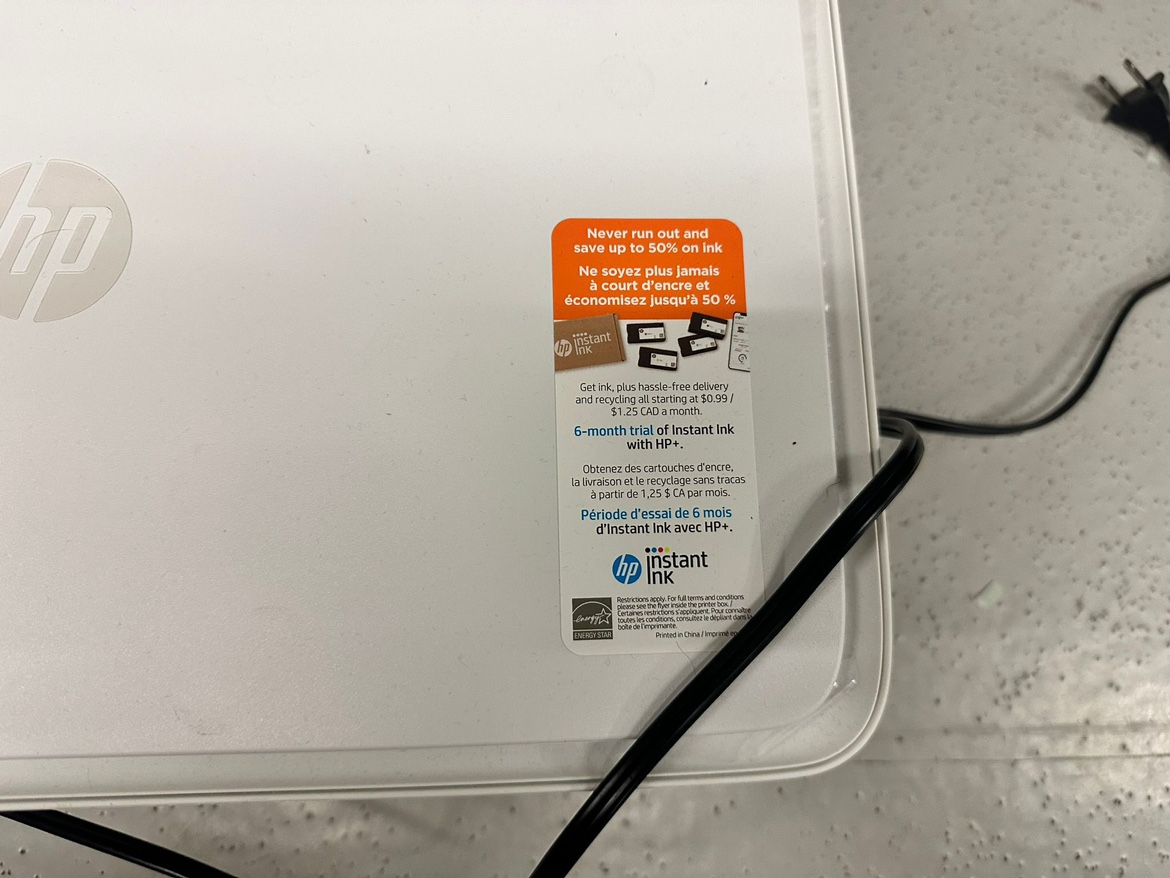 HP DeskJet 2752e Printer - photo 3