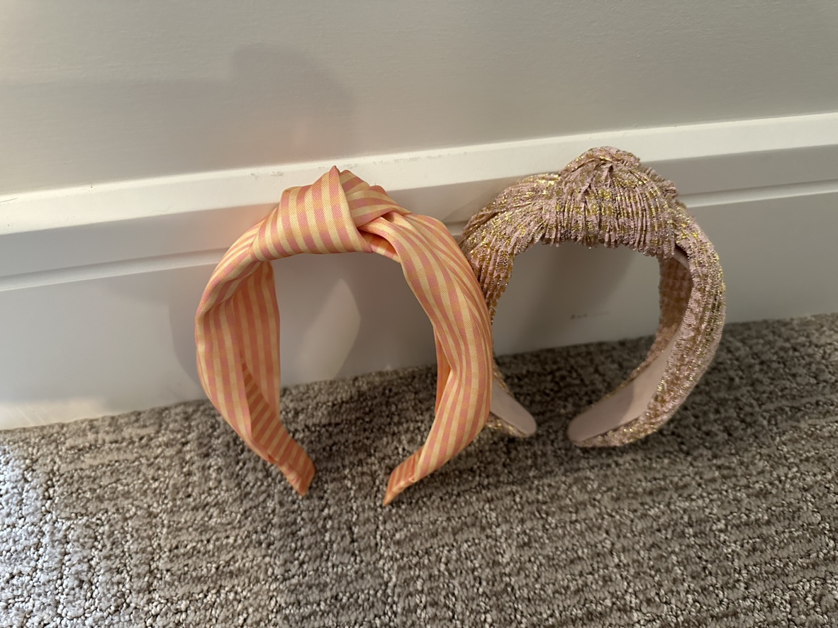 Set of headbands from Anthropologie