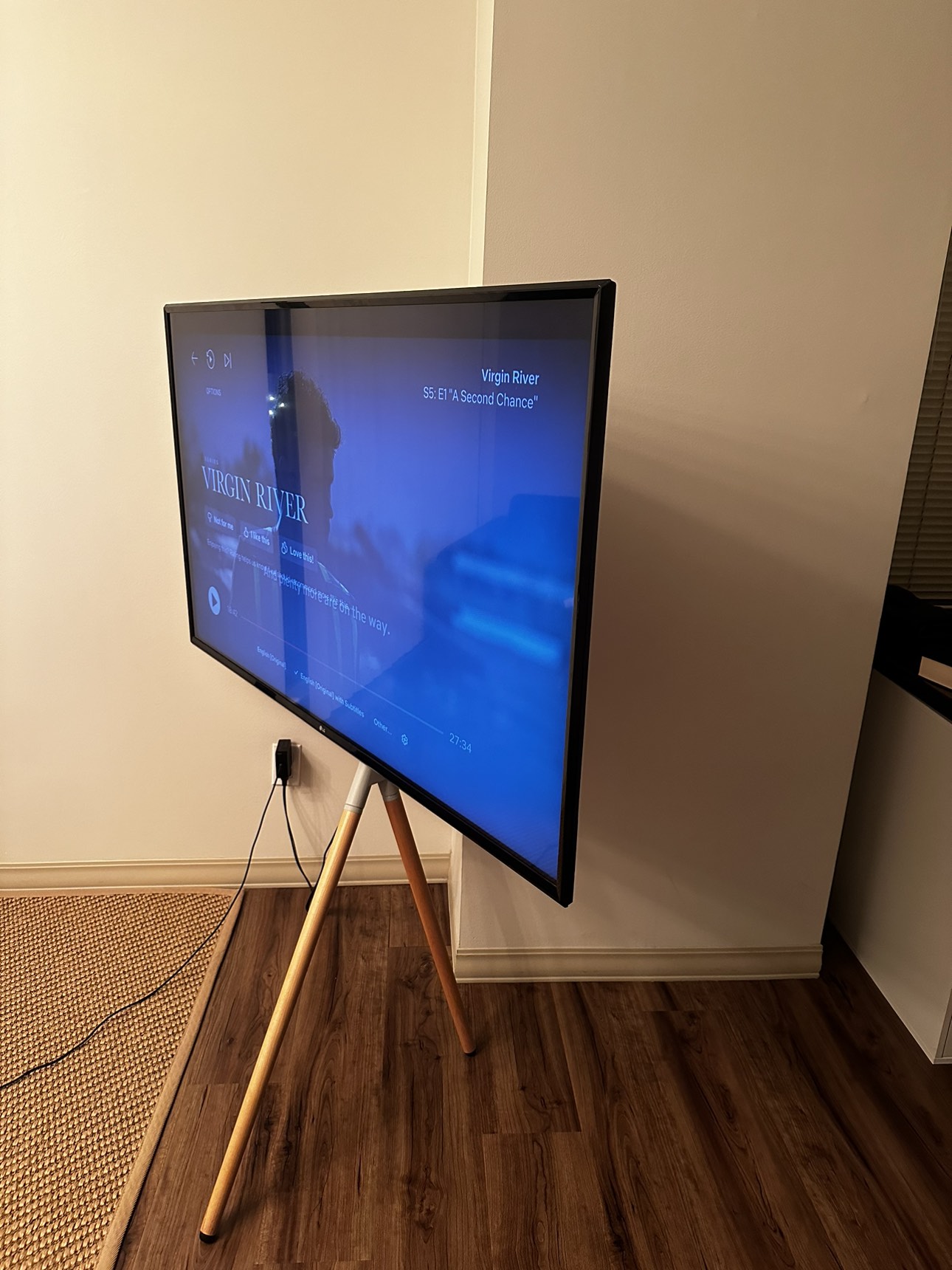 LG 55” 4K tv