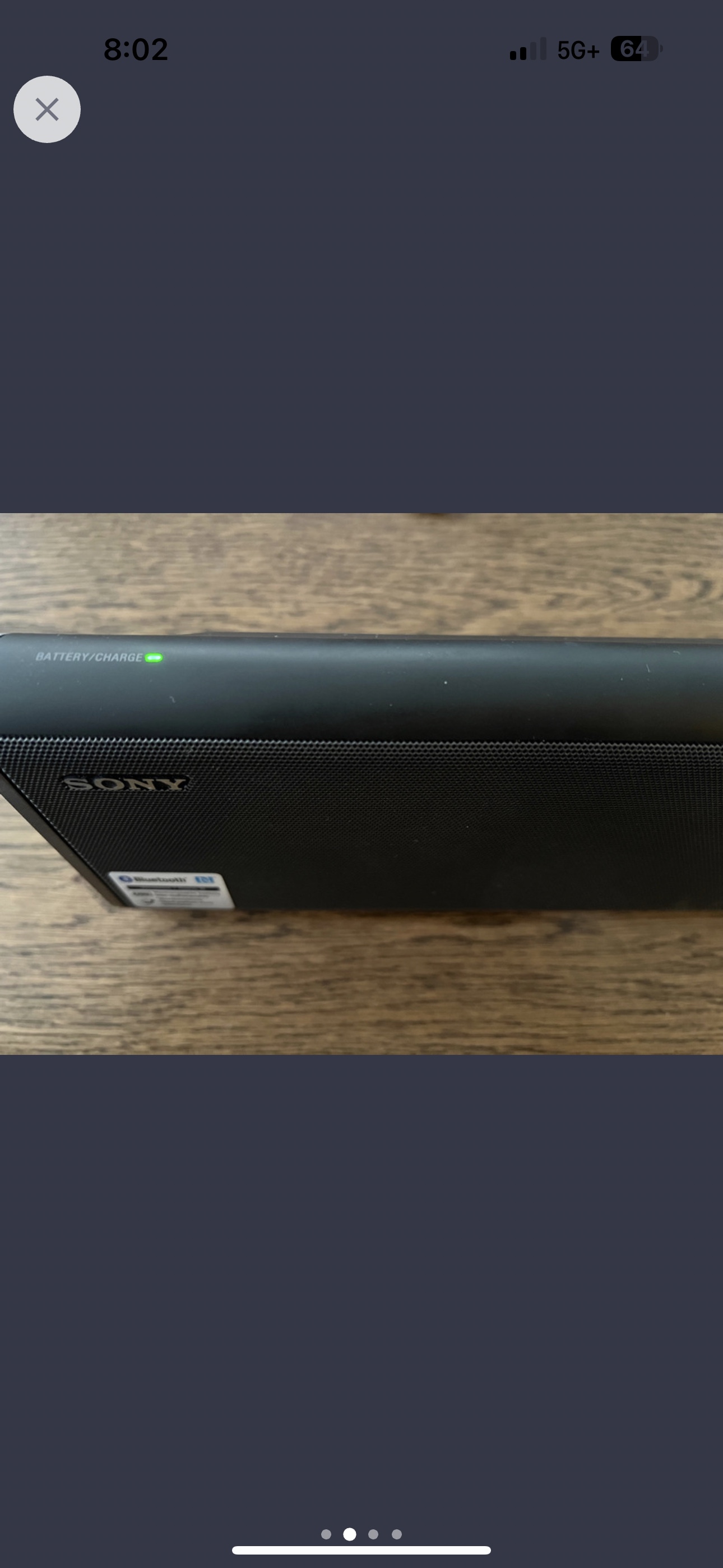 Sony Bluetooth Speaker - photo 2