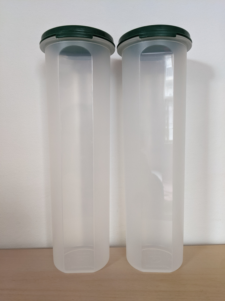 Tupperware Spaghetti Pasta Containers Vintage Antique(Set Of 2)🥕