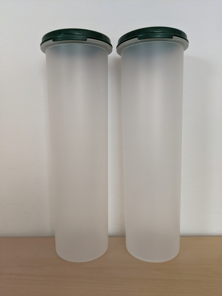 Tupperware Spaghetti Pasta Containers Vintage Antique(Set Of 2)🥕 - photo 2