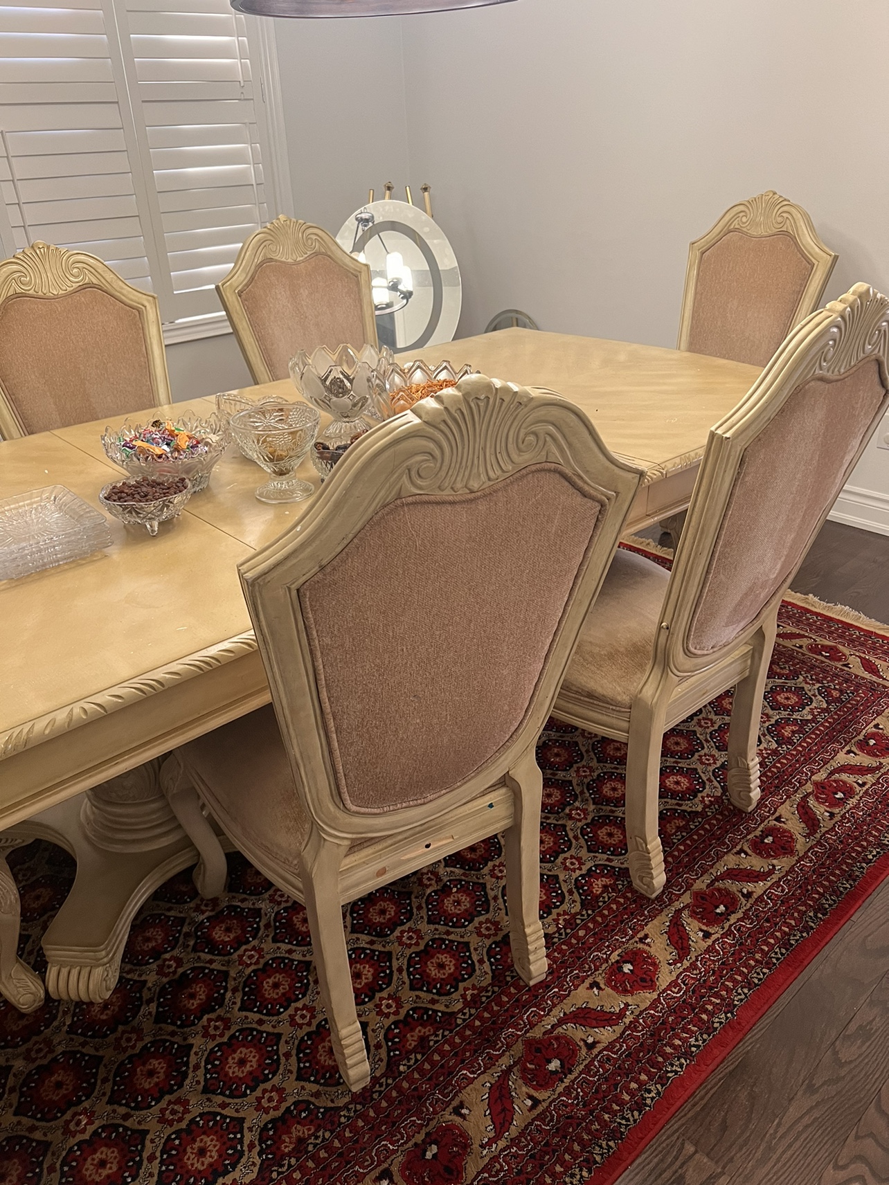 Dinning table with chairs - photo 2
