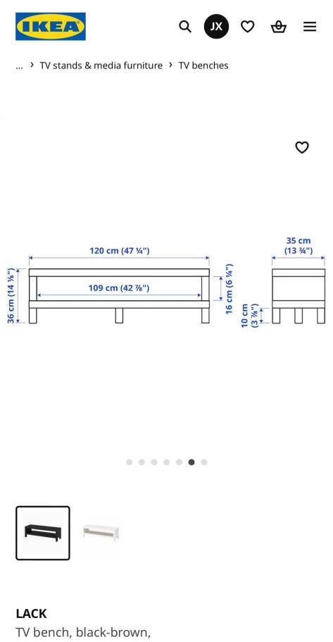 Ikea TV bench - photo 5