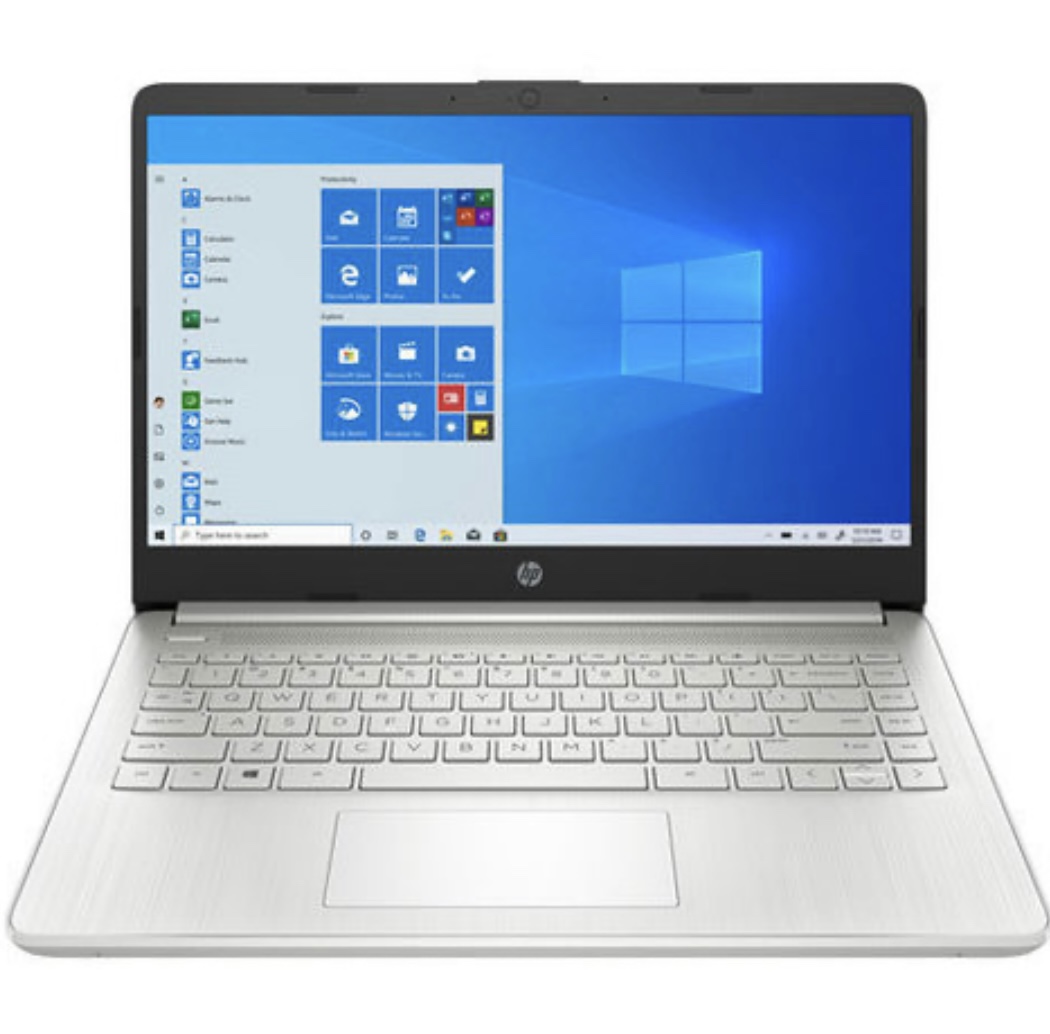 HP 14" Laptor Silver like new - photo 2