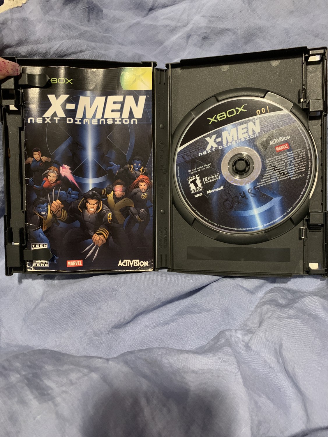 XBOX X-Men Next Dimension video game image indicator(5)